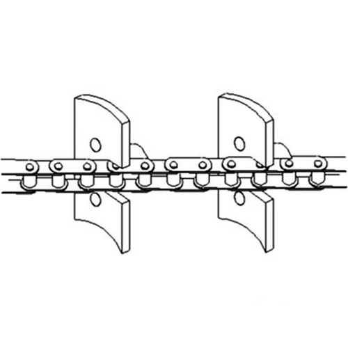 Clean grain elevator chain - grain,