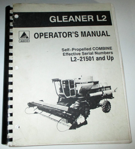 Agco gleaner combine - l2,